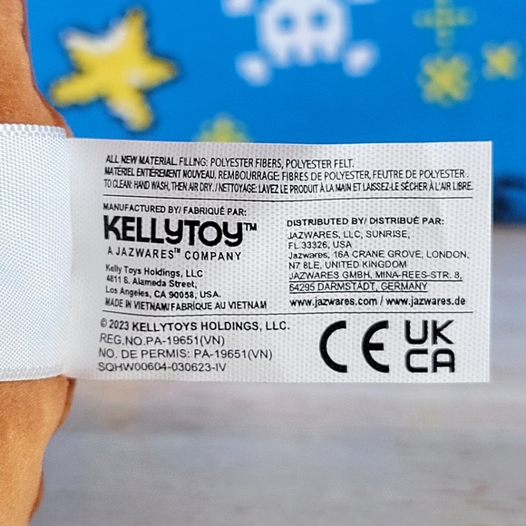 Squishmallow Ulana the Turkey 7" UltraSoft Stuffed Kids Toy Plush NWT - Picture 4 of 5